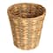 Household Essentials 11" Round Water Hyacinth & Seagrass Waste Basket